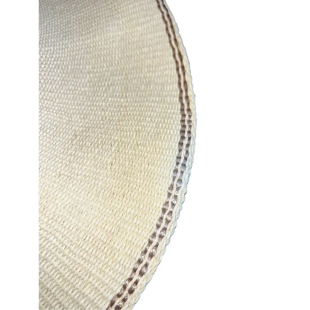 VIX Paula Hermanny floppy Panama cream straw sun beach vacation hat